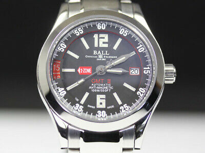 BALL WATCH Engineer Master II GM1032C S1AJ BK Automatic GMT Black