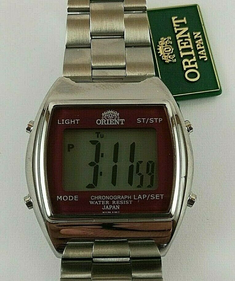 orient digital watch