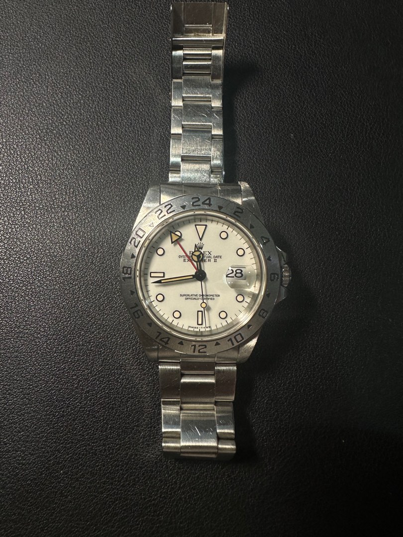 1995 Rolex Explorer II 16570 WatchCharts Marketplace