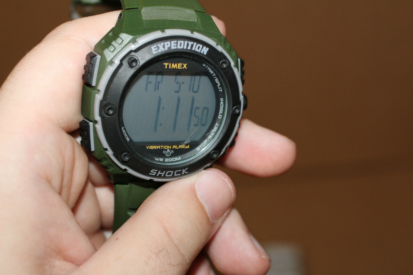 timex shock xl