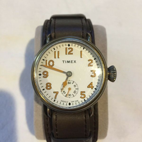 Timex Welton 38mm Leather Strap Watch | WatchCharts