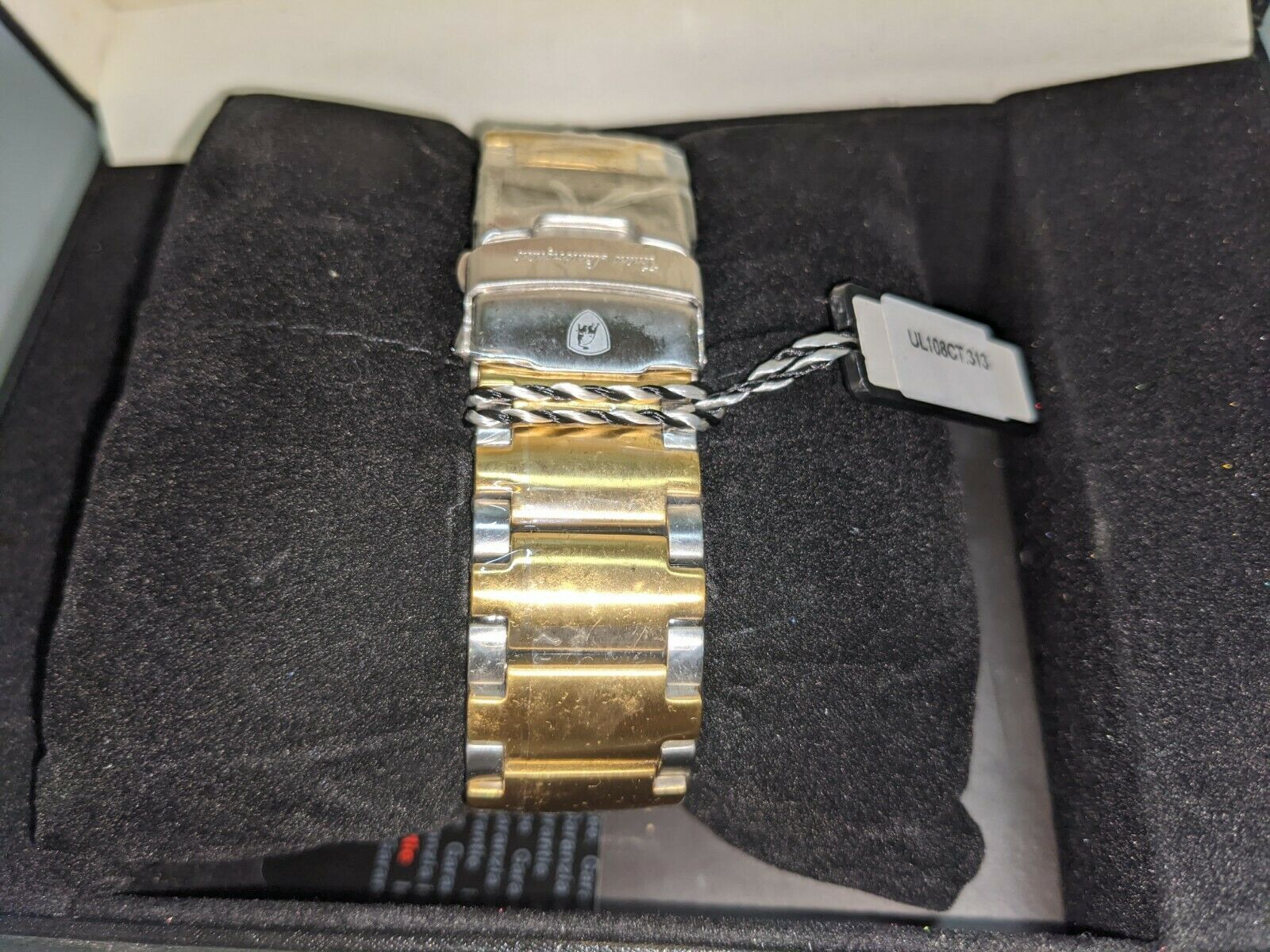 Tonino Lamborghini Swiss Stainless Steel Wrist Watch Men's 8C-L1 W