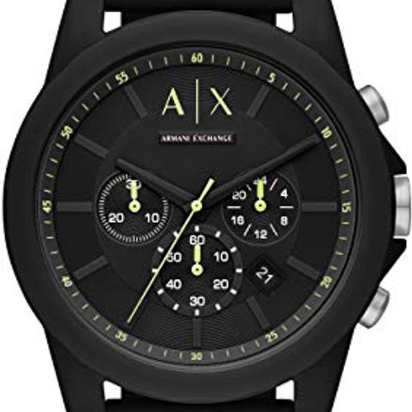 [A | X Armani Exchange] Watch AX1344 Men's Regular Import Black ...
