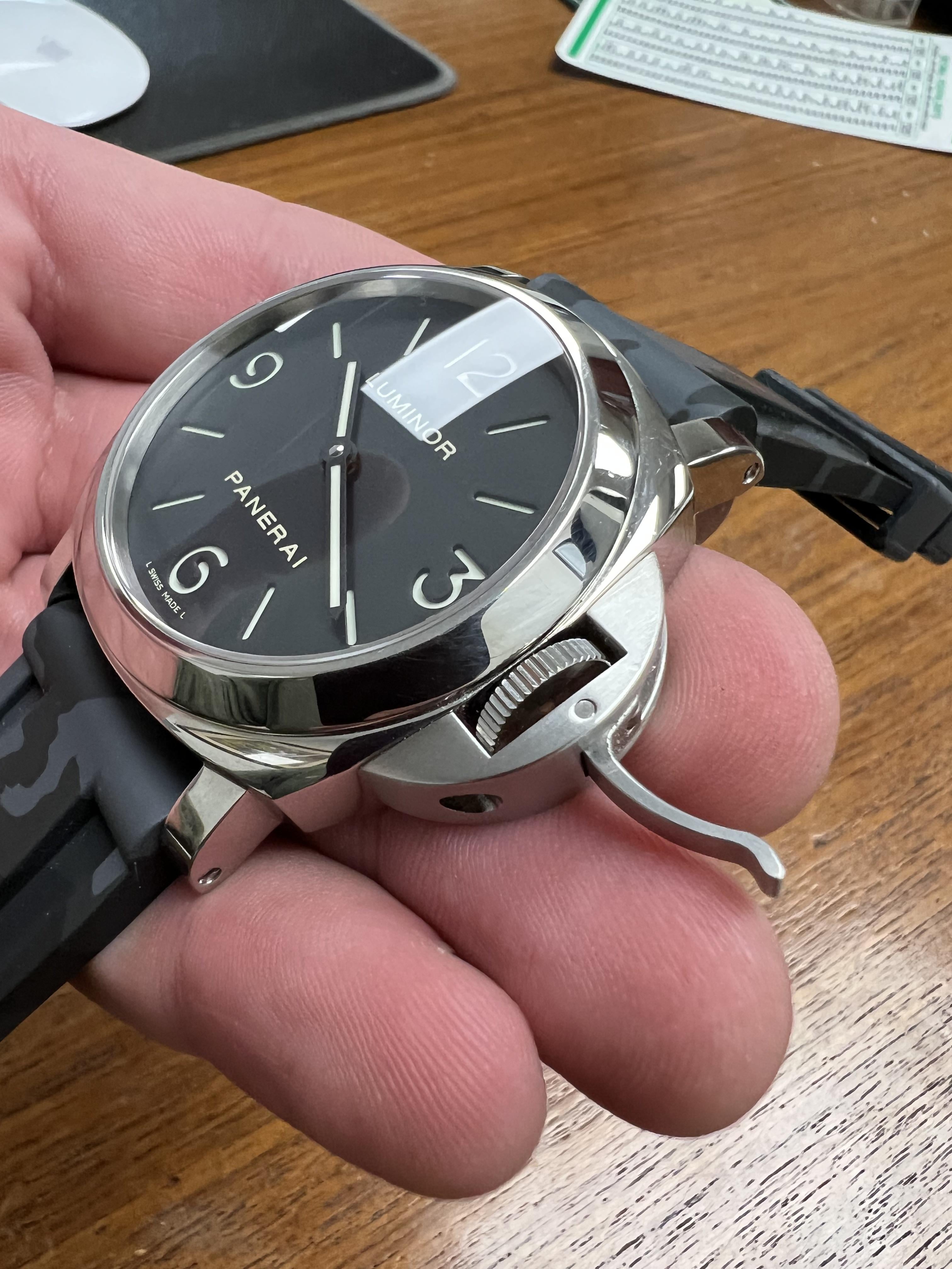 WTS Panerai Luminor Base PAM00112 CHEAP WatchCharts Marketplace