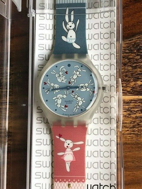 Swatch “Bunnysutra” limited edition outlets erotic game watch w/box STGK101 Valentines