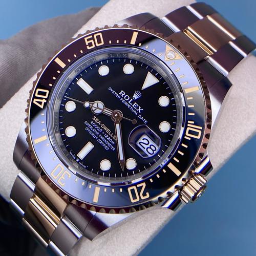 FS Rolex Sea Dweller Two Tone 2021 Full Set 126603 SD43