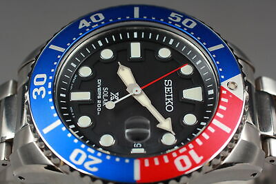 MINT w/Box] SEIKO Prospex V157-0DF0 SBDJ047 Scuba Solar 200m Pepsi