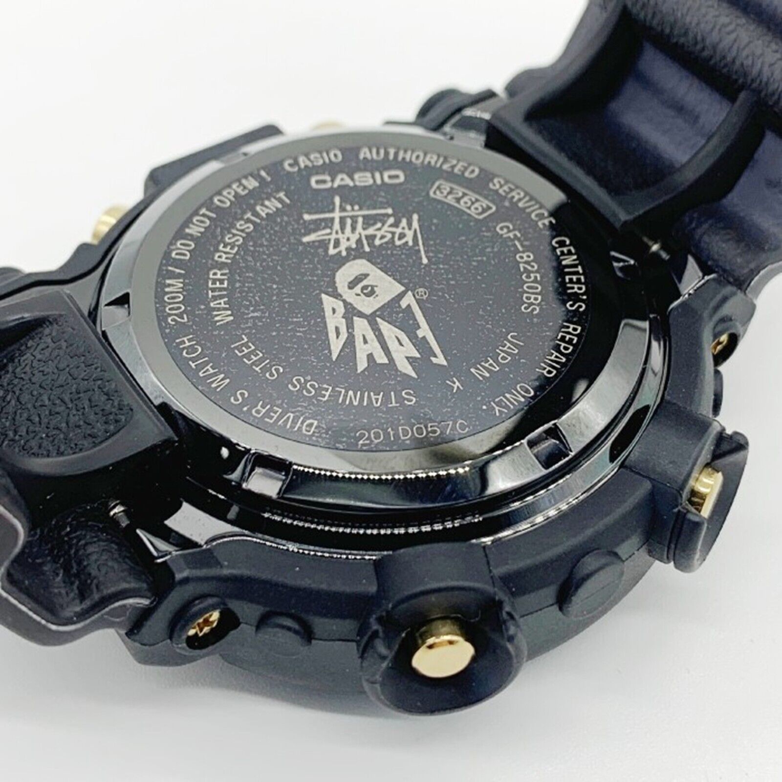 CASIO G-SHOCK STUSSY BAPE APE GF-8250BS FROGMAN | WatchCharts