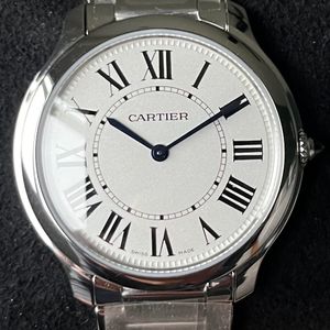 VTG FOSSIL FS-2511 SILVER TONE QUARTZ UNISEX WATCH, NEW  display picture 1