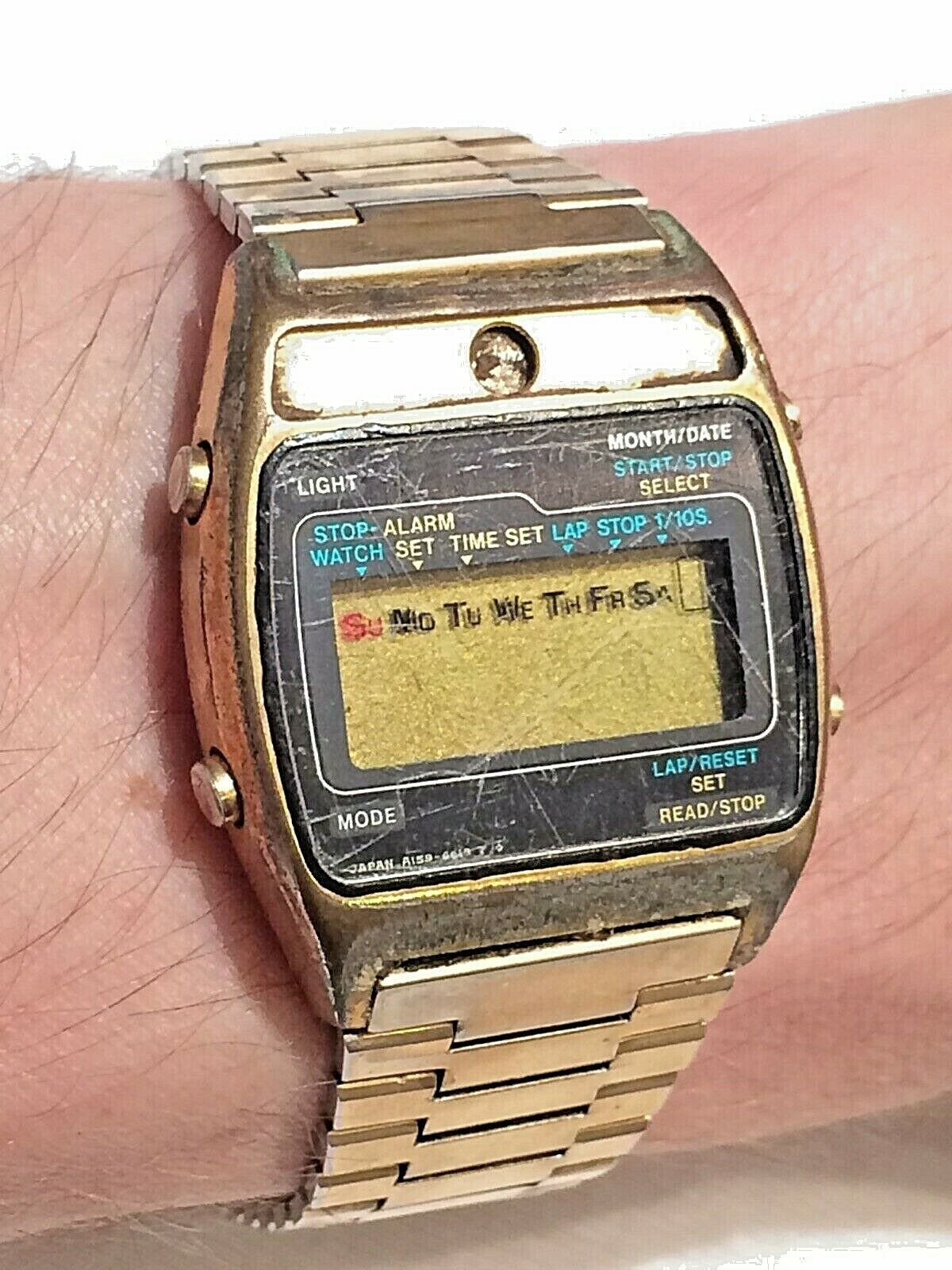 early digital watches