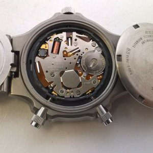 Very Rare Titanium Seiko Space Navigator 6M23-7010 SBBD005