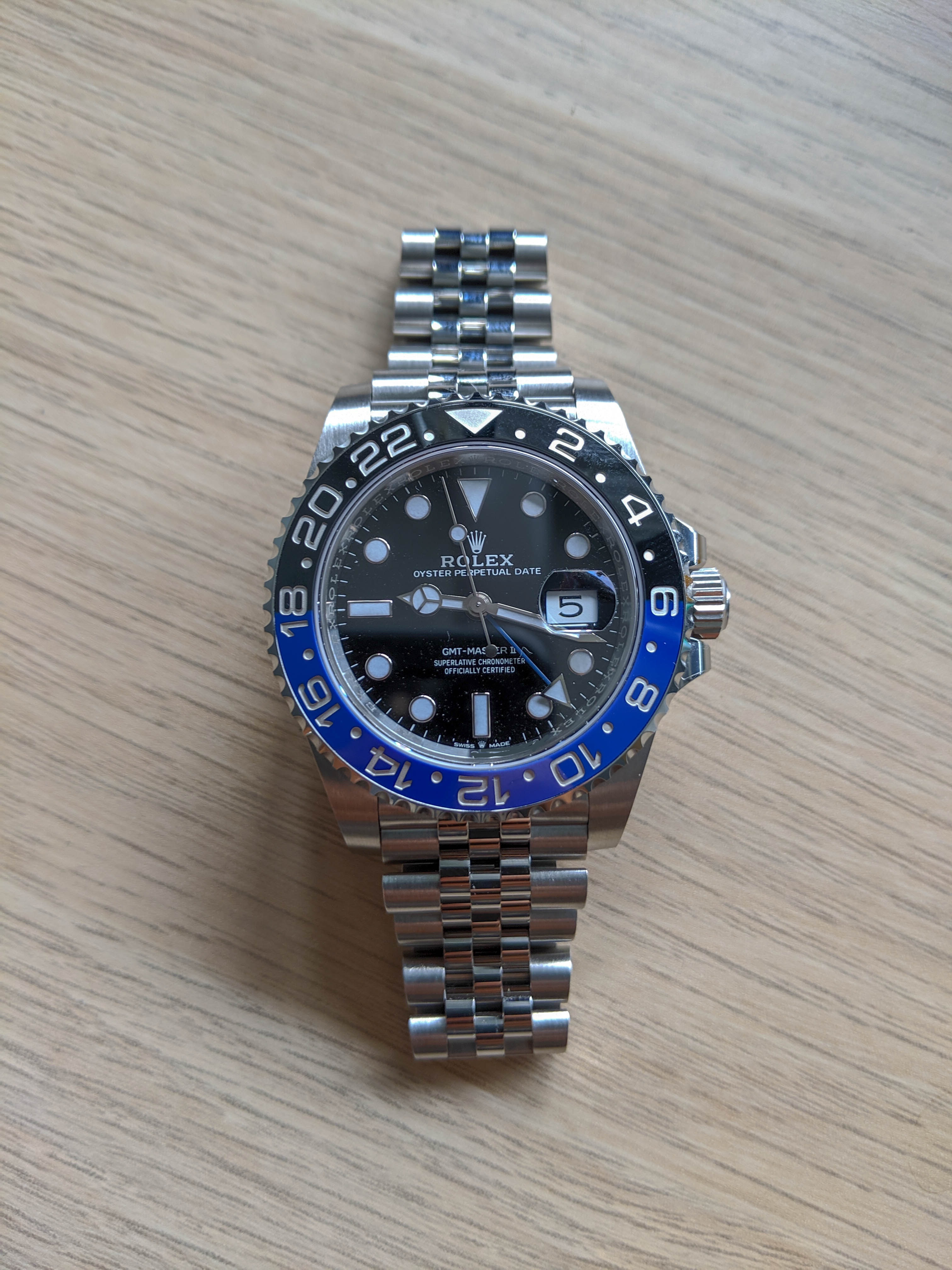 Rolex GMT Master II 126710BLNR