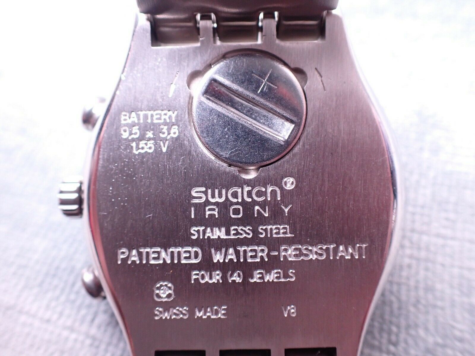 Men's Swatch Irony Chrono Watch Swiss Watch AG 2006 Light