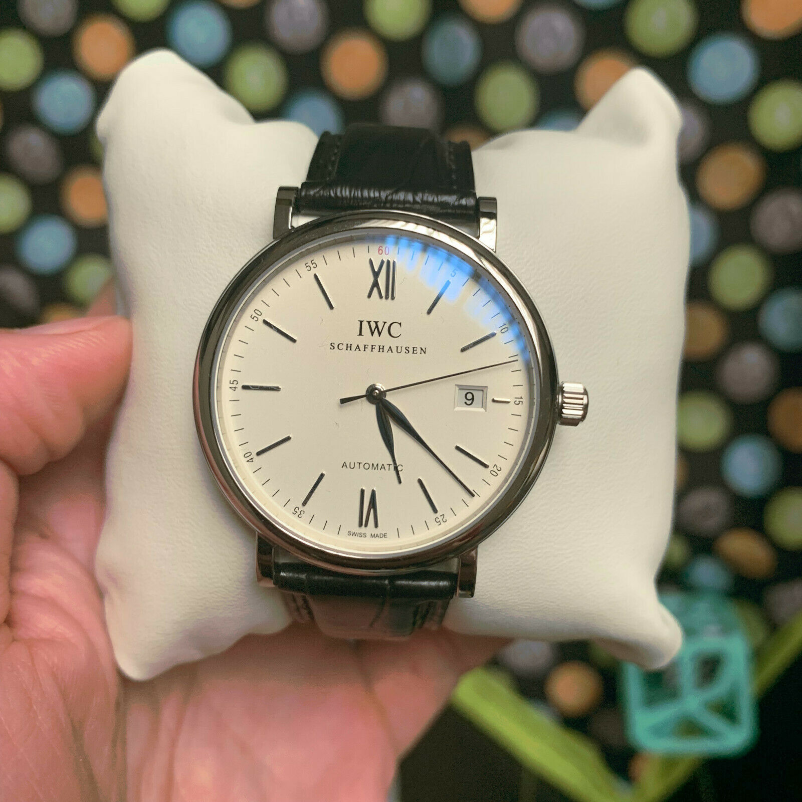 Auth Iwc Portofino Iw Self Winding Automatic Watch 40mm Silver Dial Watchcharts