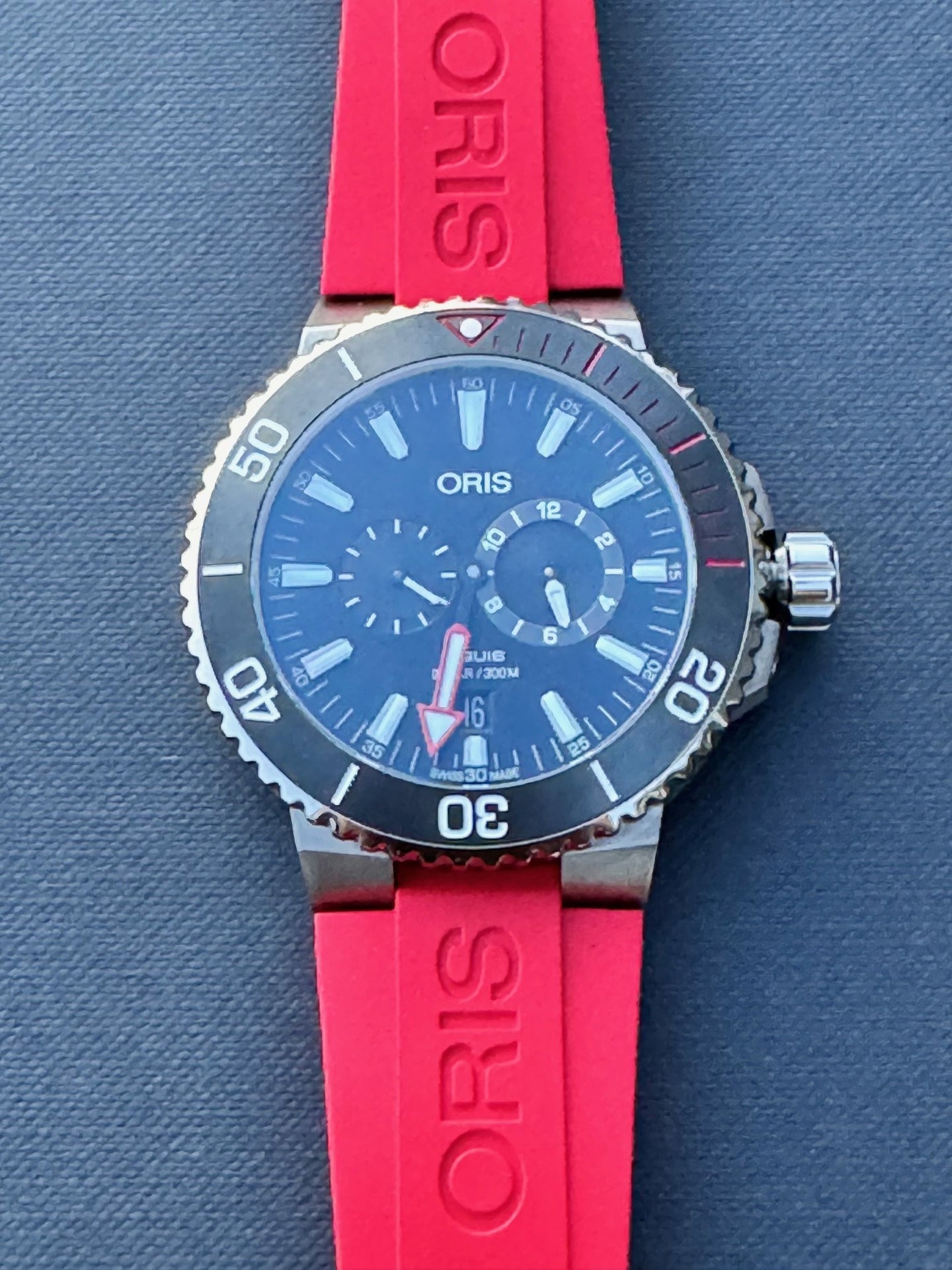 FS Oris Aquis Regulator Der Meistertaucher Titanium 01 749 7734