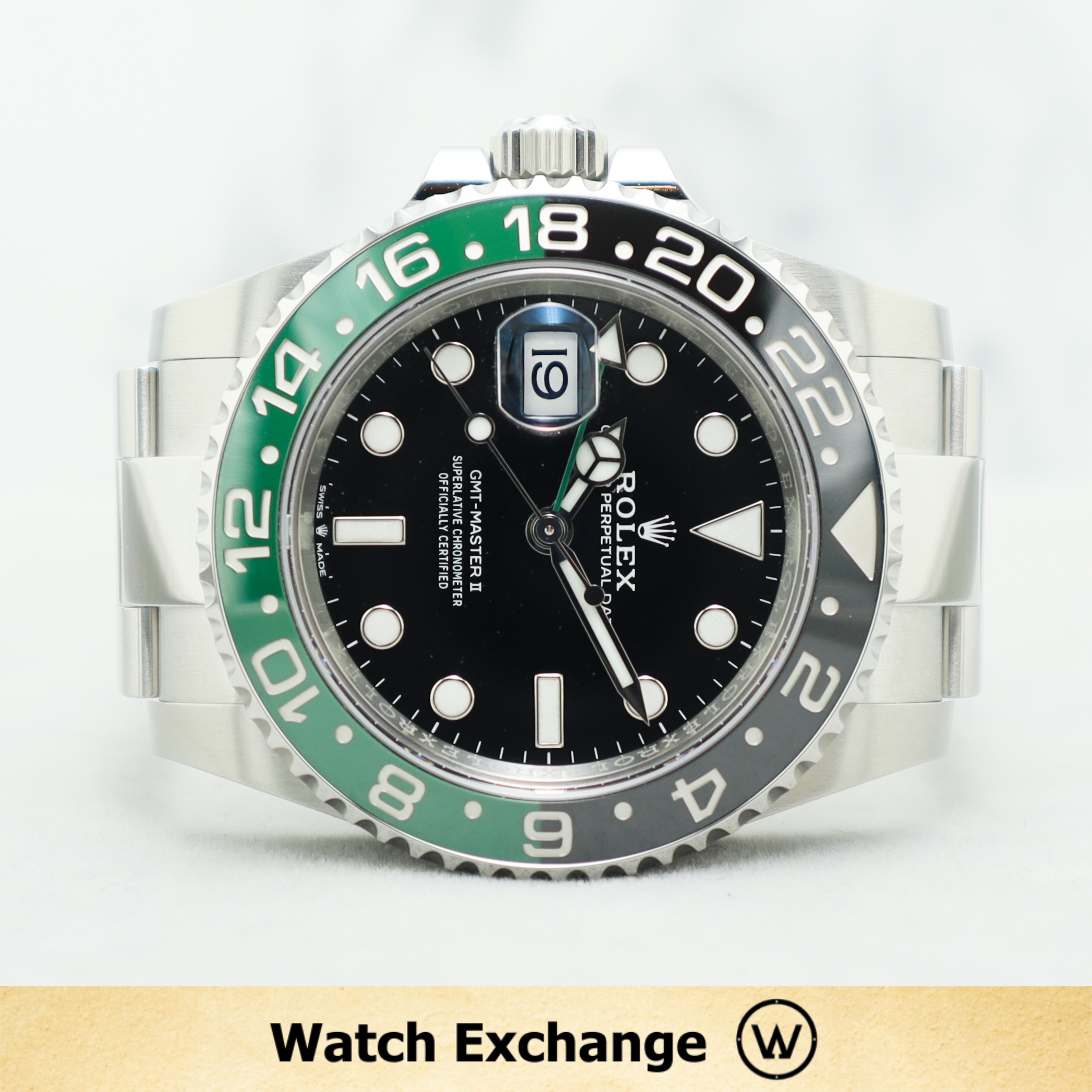 New Oct 2023 Rolex GMT Master II Sprite Oyster 126720VTNR Black