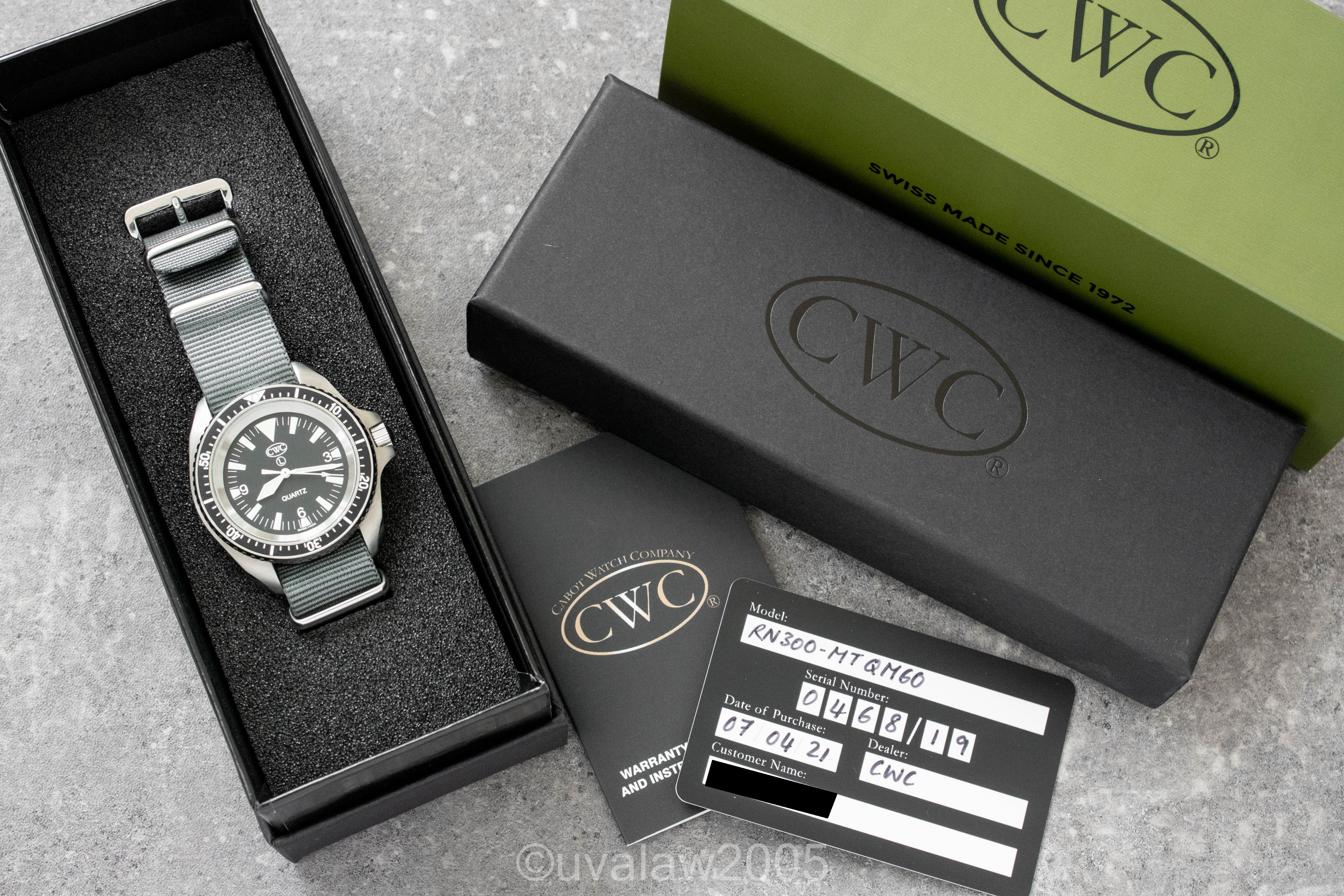 FS: CWC Royal Navy Diver Issue Spec (RN300-MT QM60) | WatchCharts