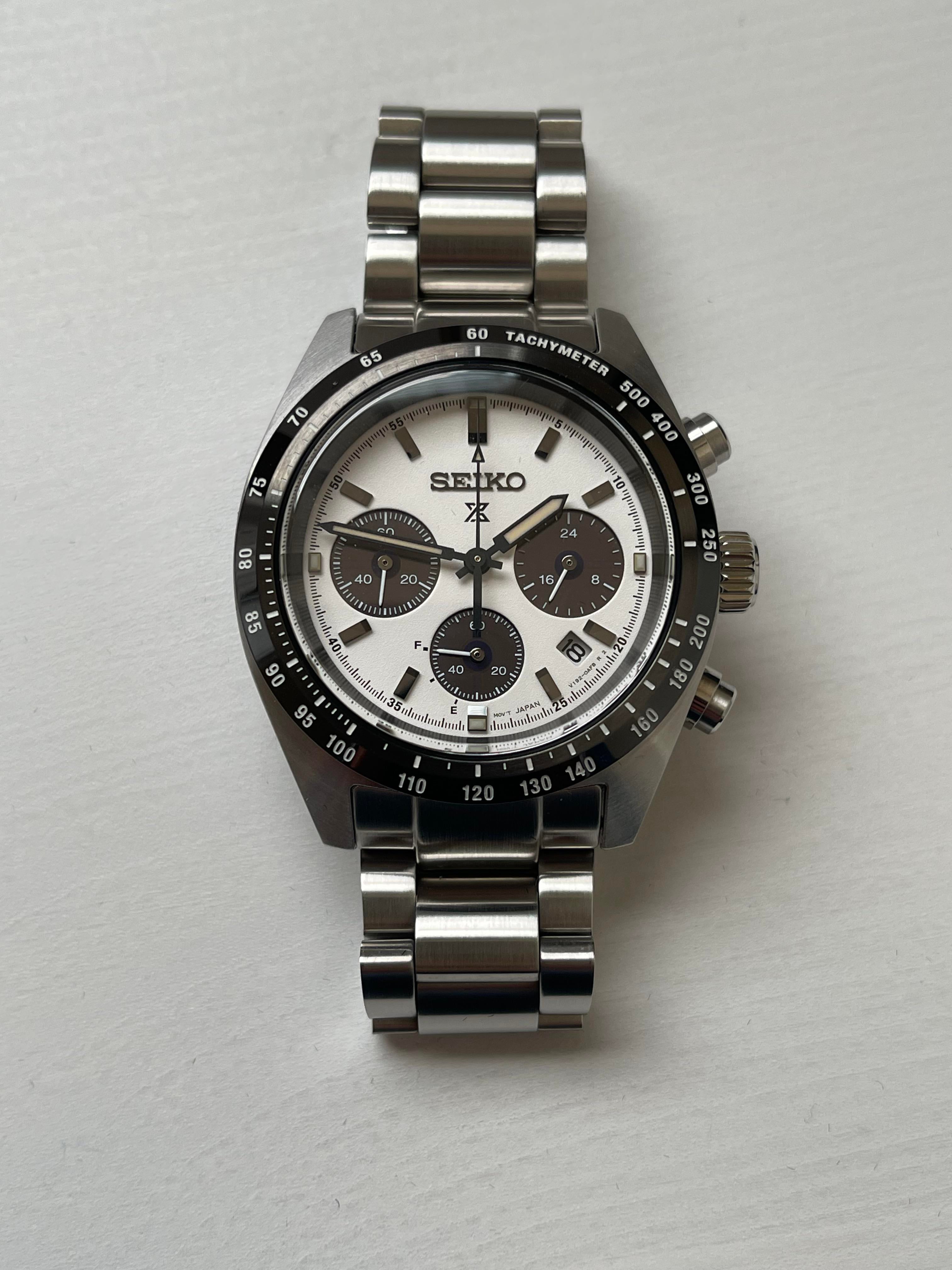 [WTS] Seiko SSC813 Prospex Speedtimer Solar Panda Chronograph | WatchCharts