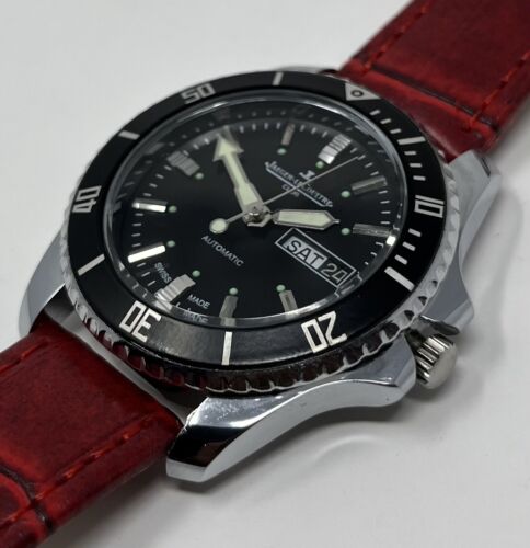 Jaeger-LeCoultre Club Men's Black Watch - 1916 for sale