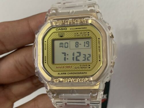 CASIO G-SHOCK DW-5735E-7JR GLACIER GOLD 35th Anniversary Limited