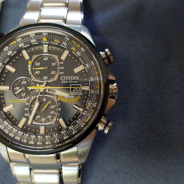 FS: Citizen AT8020-54L Blue Angels Eco-Drive Radio-Controlled World ...