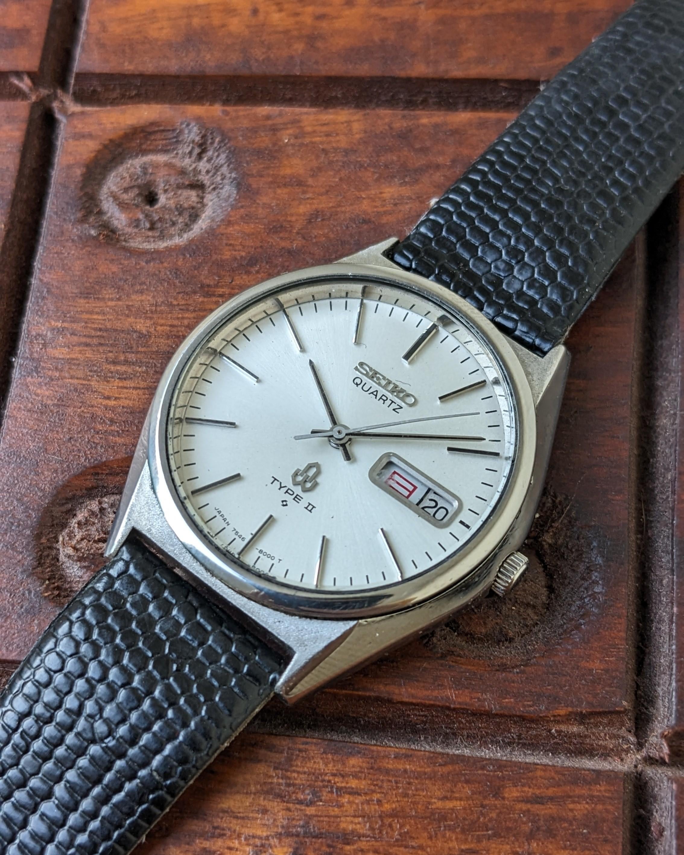 WTS] Seiko Quartz *Grammar of Design* Type -II 7546-8000 -- 120 USD |  WatchCharts Marketplace