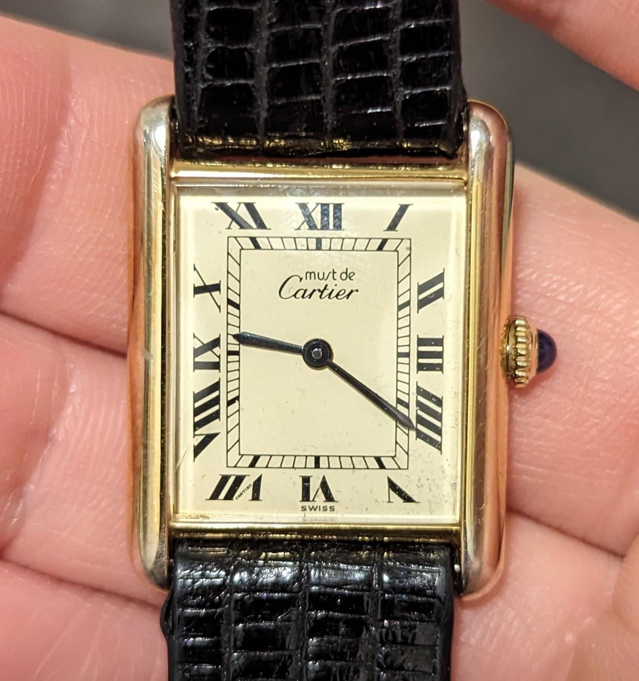 WTS Cartier Must Vermeil 1980s Manual Wind 1699 WatchCharts