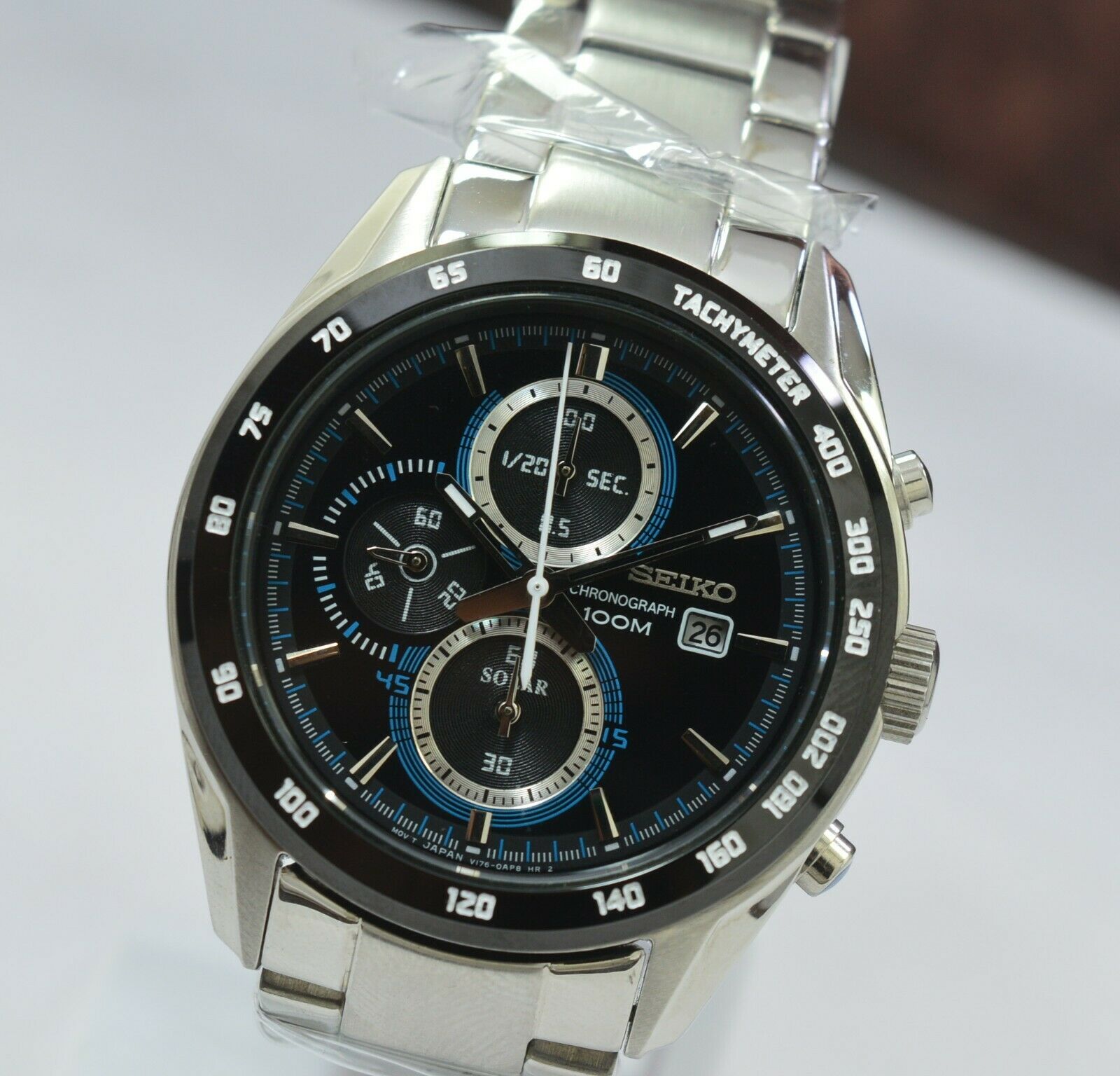 seiko chronograph 100m automatic