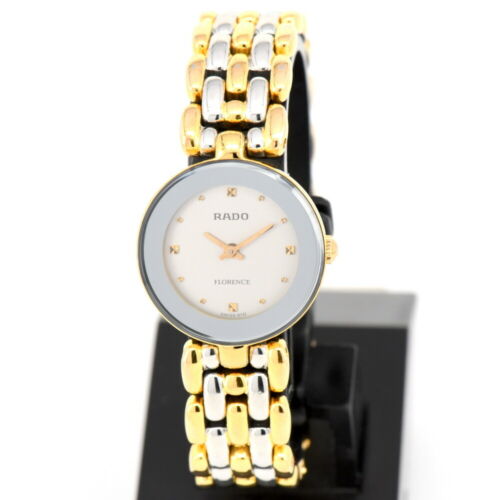 Auth RADO FLORENCE 153.3678.2 Gray Dial Quartz Women's Watch G