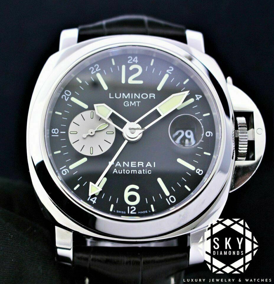 Panerai Luminor GMT Automatic PAM88 OP 6761 BB1499690 CROCODILE