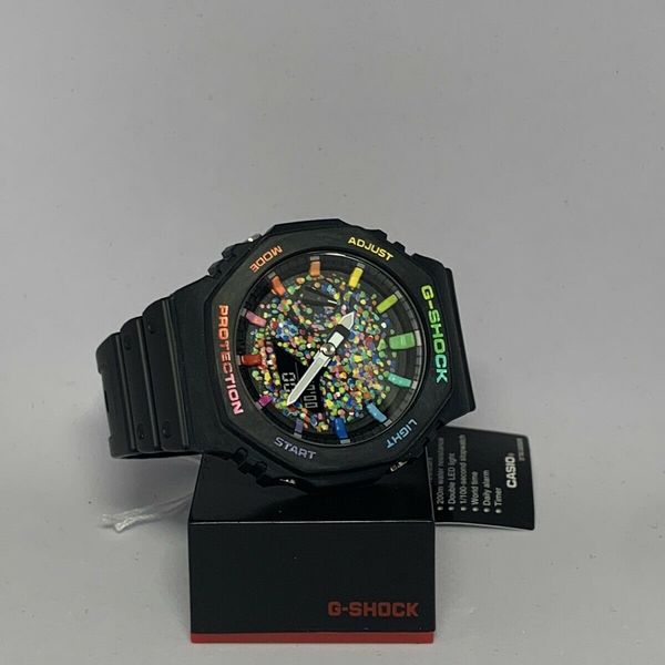BRAND NEW CASIO G-SHOCK WATCH GA-2100-1A CUSTOM CASIOAK GALAXY EDITION | WatchCharts