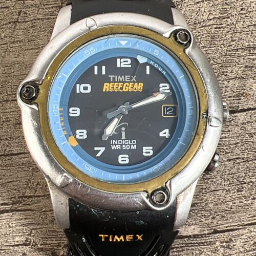 Timex reef gear 2025 indiglo wr 50m