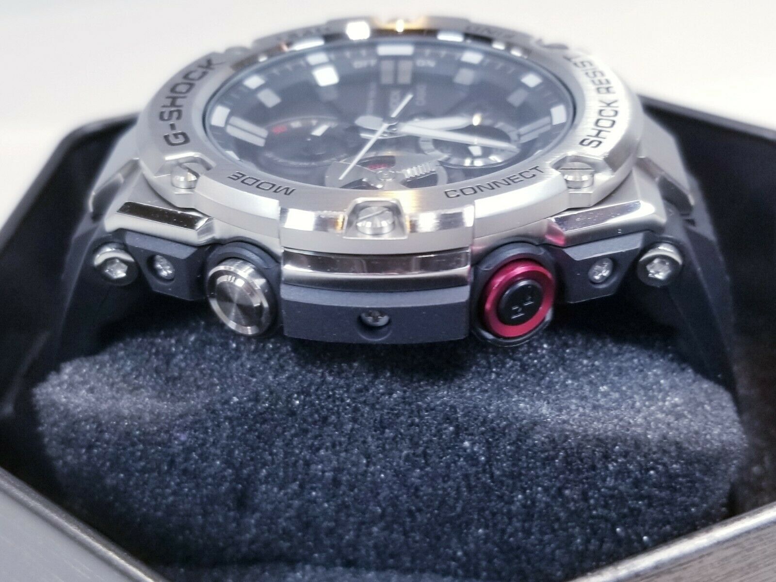 Men S Casio G Shock Resist G Steel 5513 Gst B100 Bluetooth Watch Watchcharts