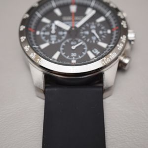 SEIKO 6T63-00D0 Chronograph Black/Green Dial Quartz Men's SEIKO 6T63-00D0 Chronograph Black/Green Dial Quartz Men's