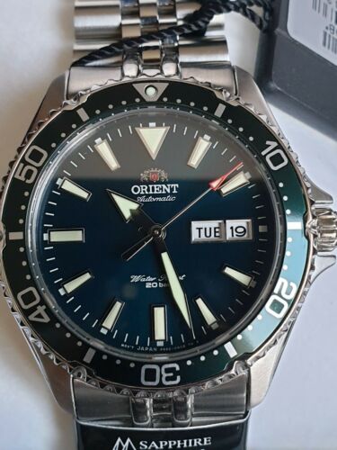 WTS] Orient Kamasu automatic diver Blue Dial Full Kit + Strapcode