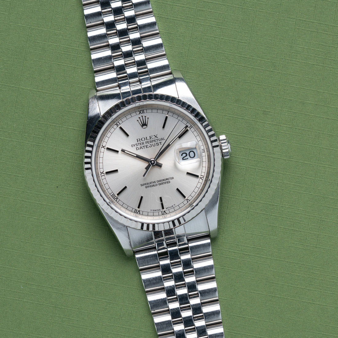 FS: 1988 Rolex Datejust Ref. 16234 with Silver 