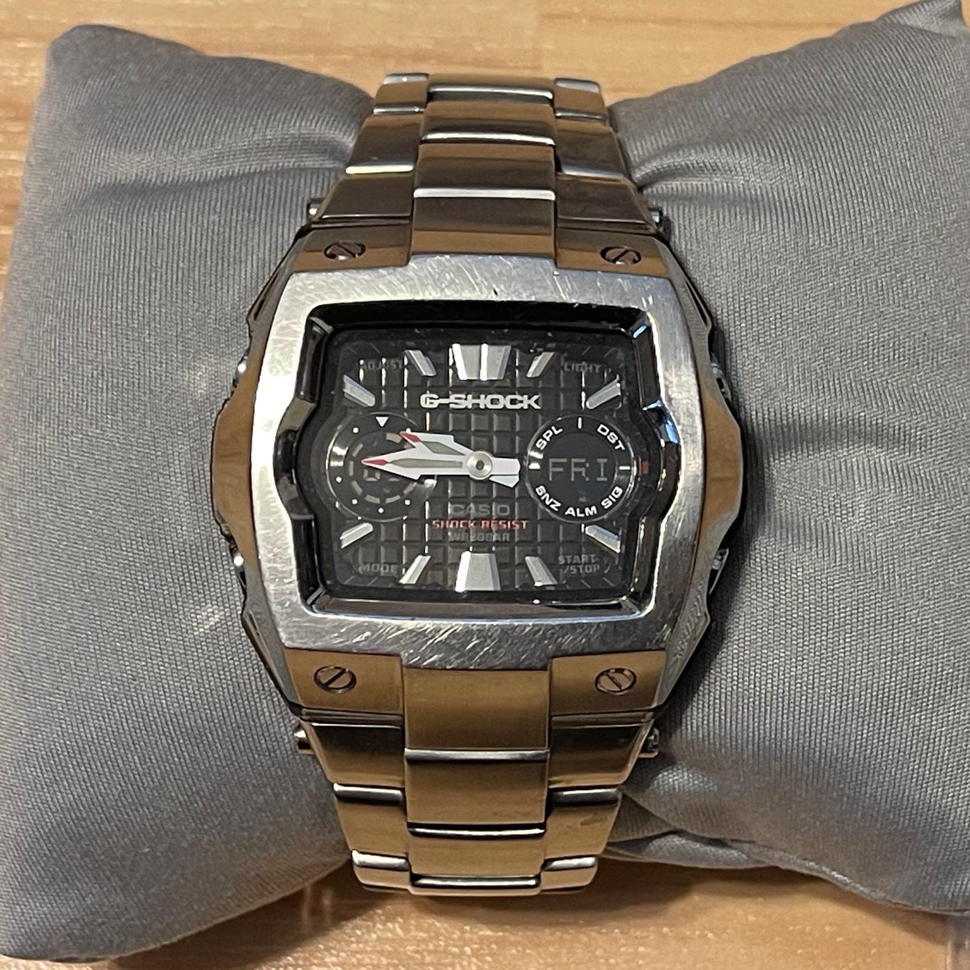 WTS] Casio G-Shock G-011D-1A “The Cube” Black Dial Metal Analog