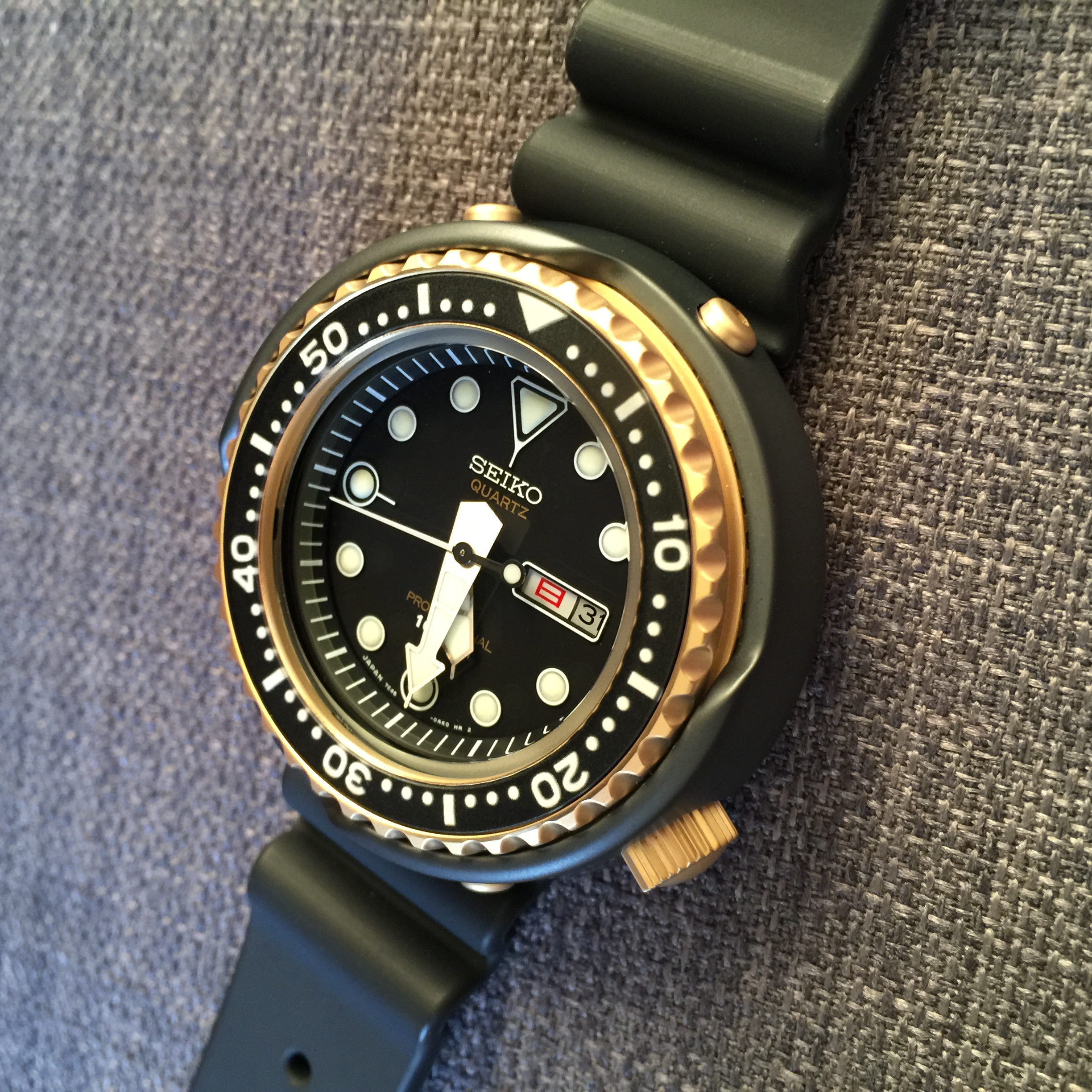 Seiko Marinemaster Gold Tuna SBBN040 WatchCharts