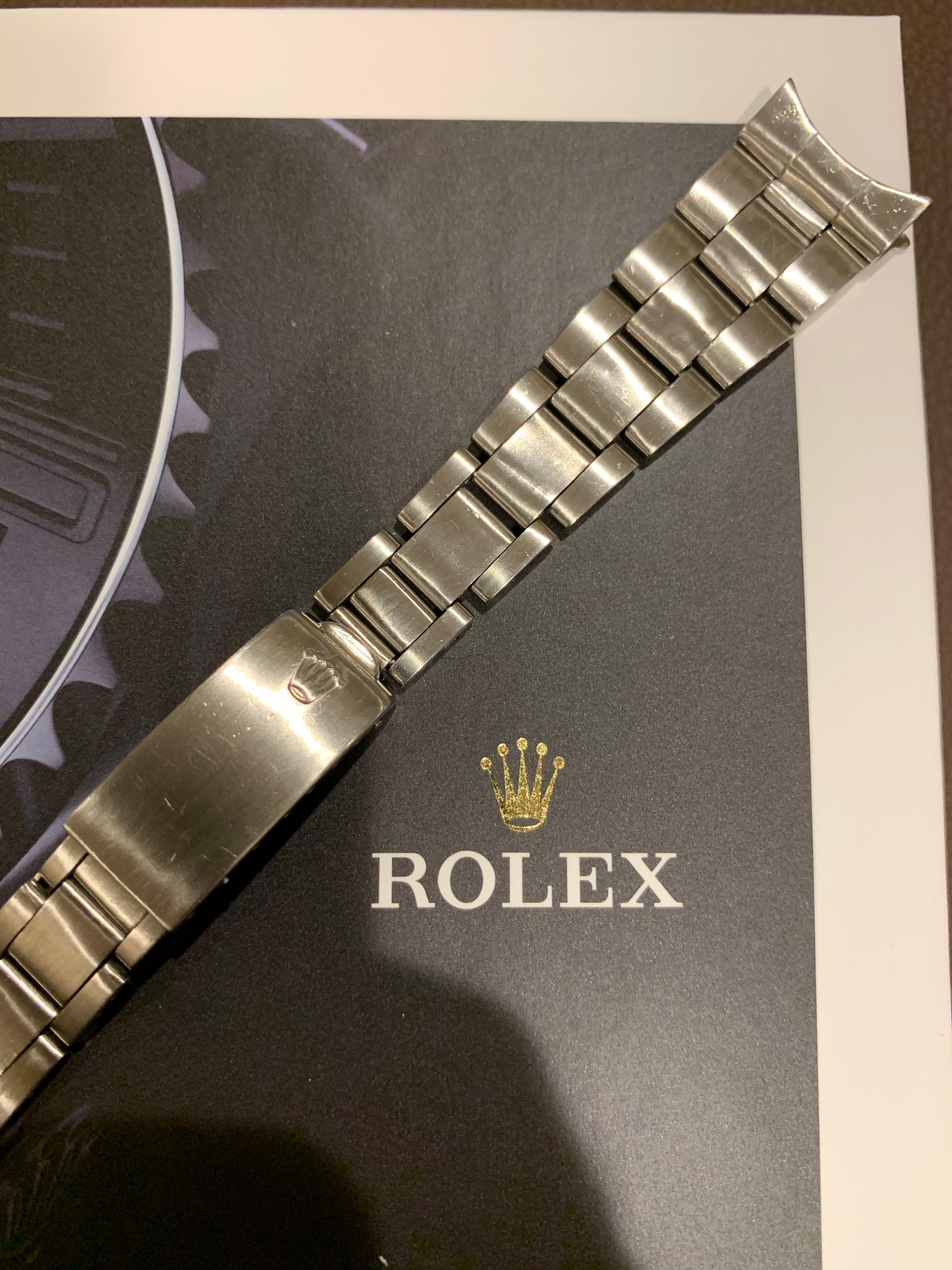 WTS Rolex 7835 Oyster Bracelet for 34mm case 19mm lug width