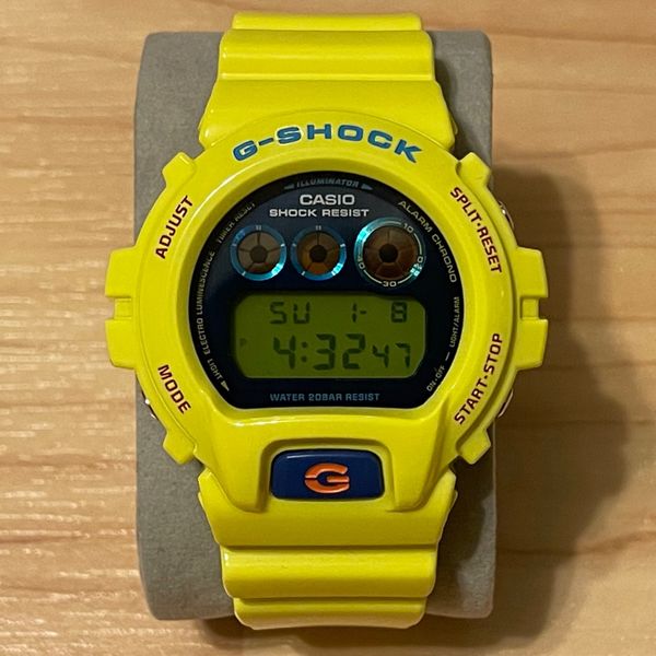 [WTS] Casio G-Shock DW6900PL-9 Polarized Crazy Colors Yellow Digital ...