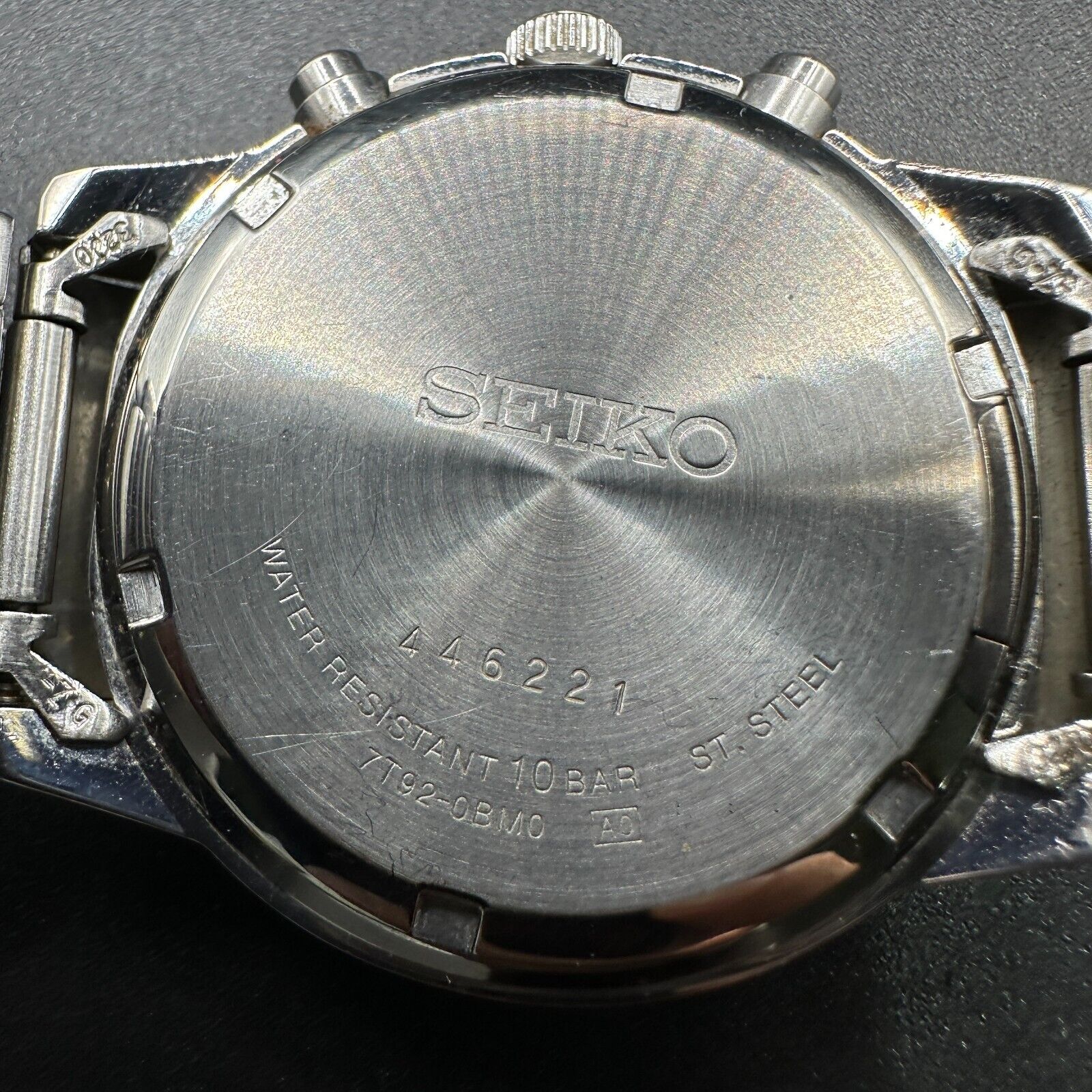 Seiko 7T92-0BM0 Quartz Chronograph Vintage Men