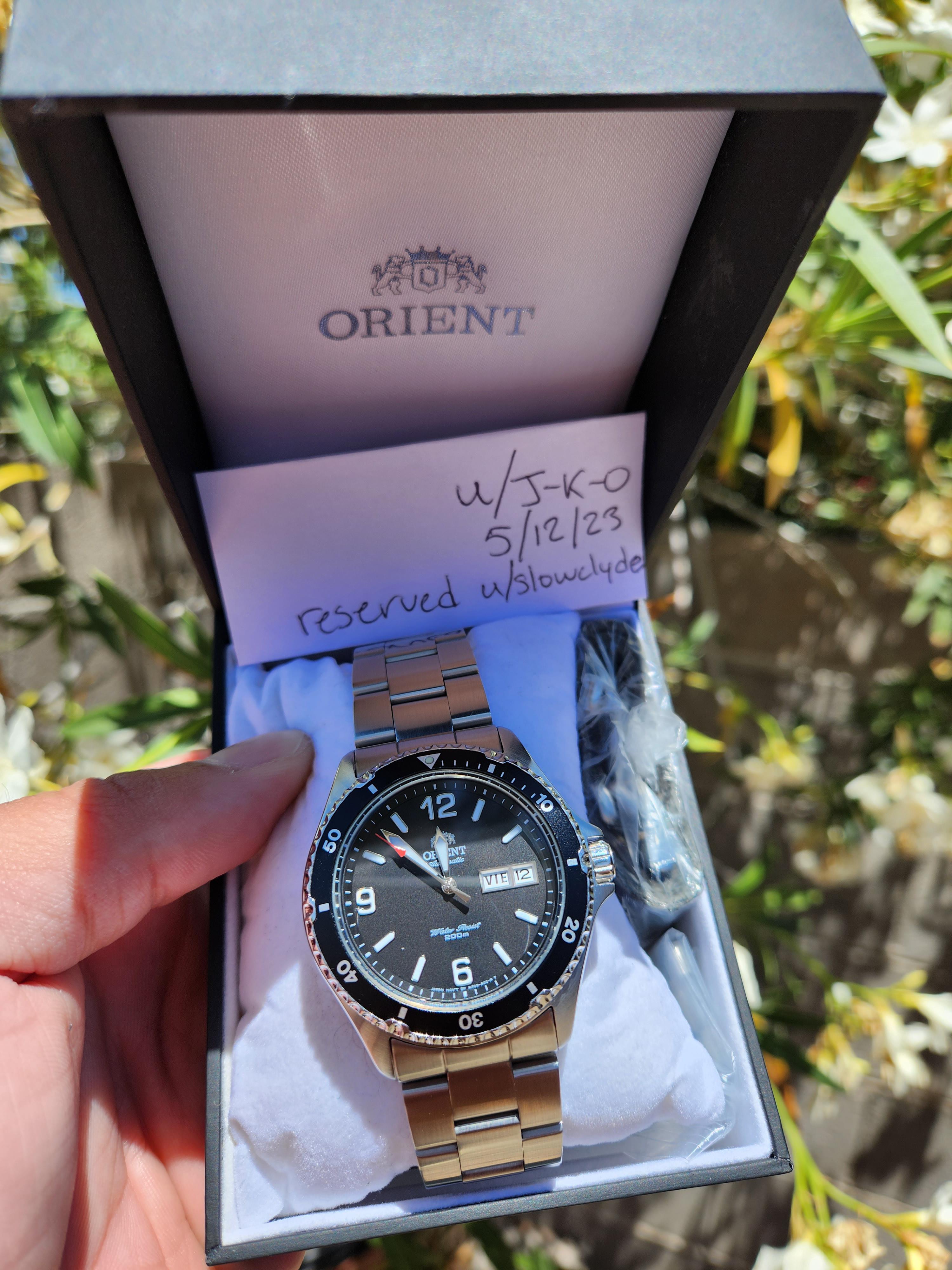 Orient hotsell mako leather