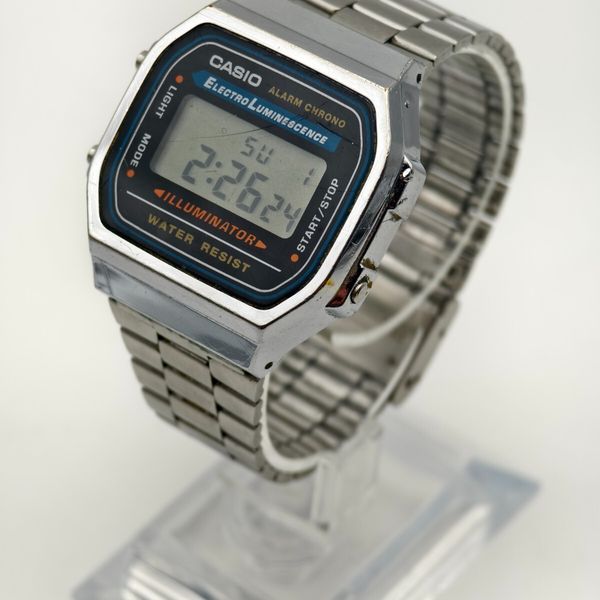 vintage-casio-3298-a168-silver-tone-digital-chrono-watch-works-great