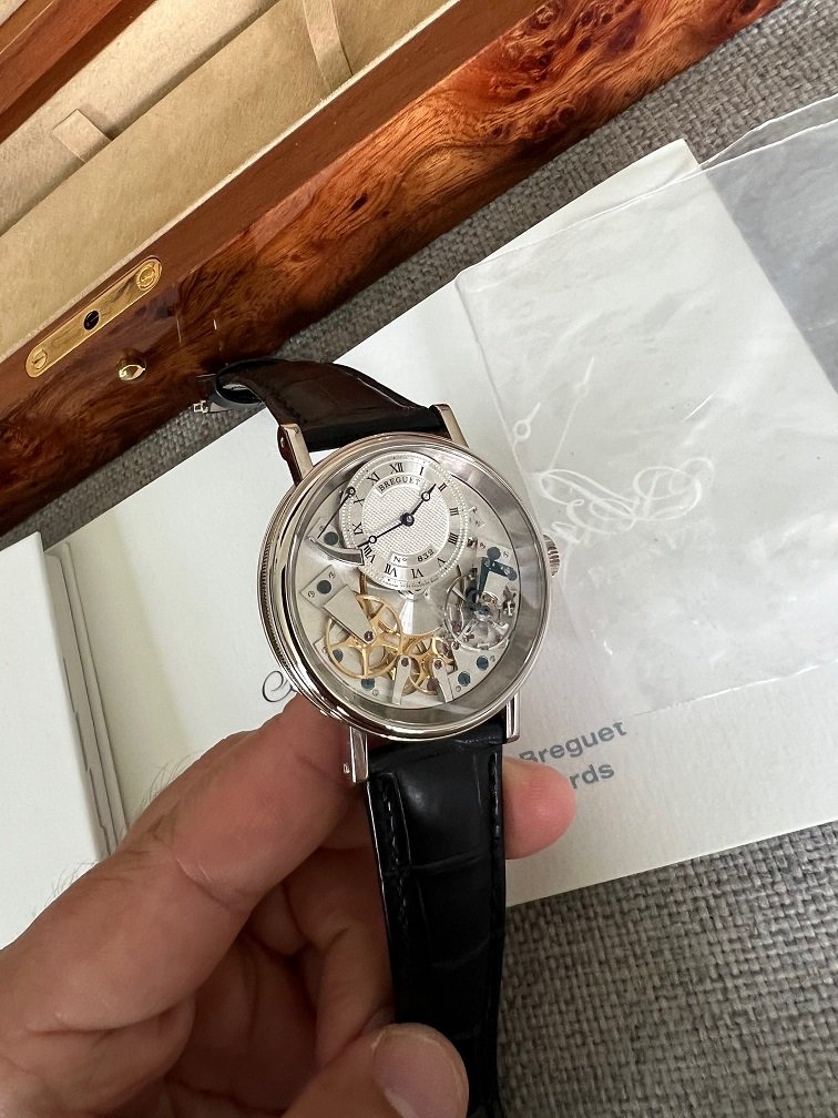 FSOT Breguet La Tradition 7057BB 11 9W6 White Gold Mint