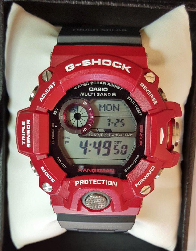 サイズ変更オプション G-SHOCK レンジマン GW-9400J-1JF/9400RD-4