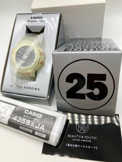 Rare Limited Casio G-SHOCK×UNITED ARROWS/G 25. Anniversary AWG-525