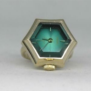 【激レア】時計じかけのオレンジ ブラジル盤 VINTAGE 18MM ROLLED GOLD 1973 SEIKO MECHANICAL RING WATCH