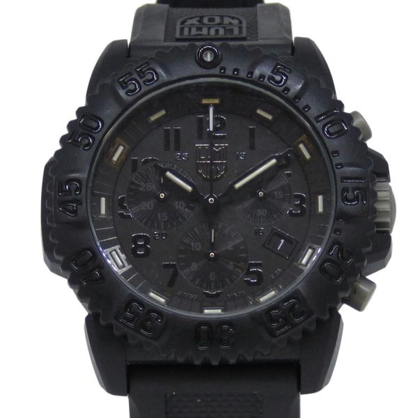LUMINOX Navy Shields 3080 Ref. 3080 Quartz / Batterypowered Black Dial