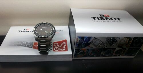 Tissot Touch Expert Solar watch T091.420A excellent cond titanium