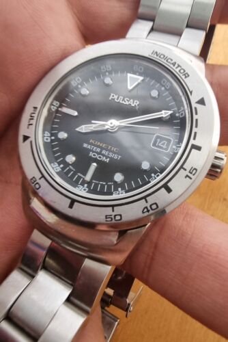 Collectible Seiko Watch & retailer Pulsar Kinetic Watch